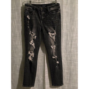 Women's Judy‎ Blue Jeans, Size 7/28, Black